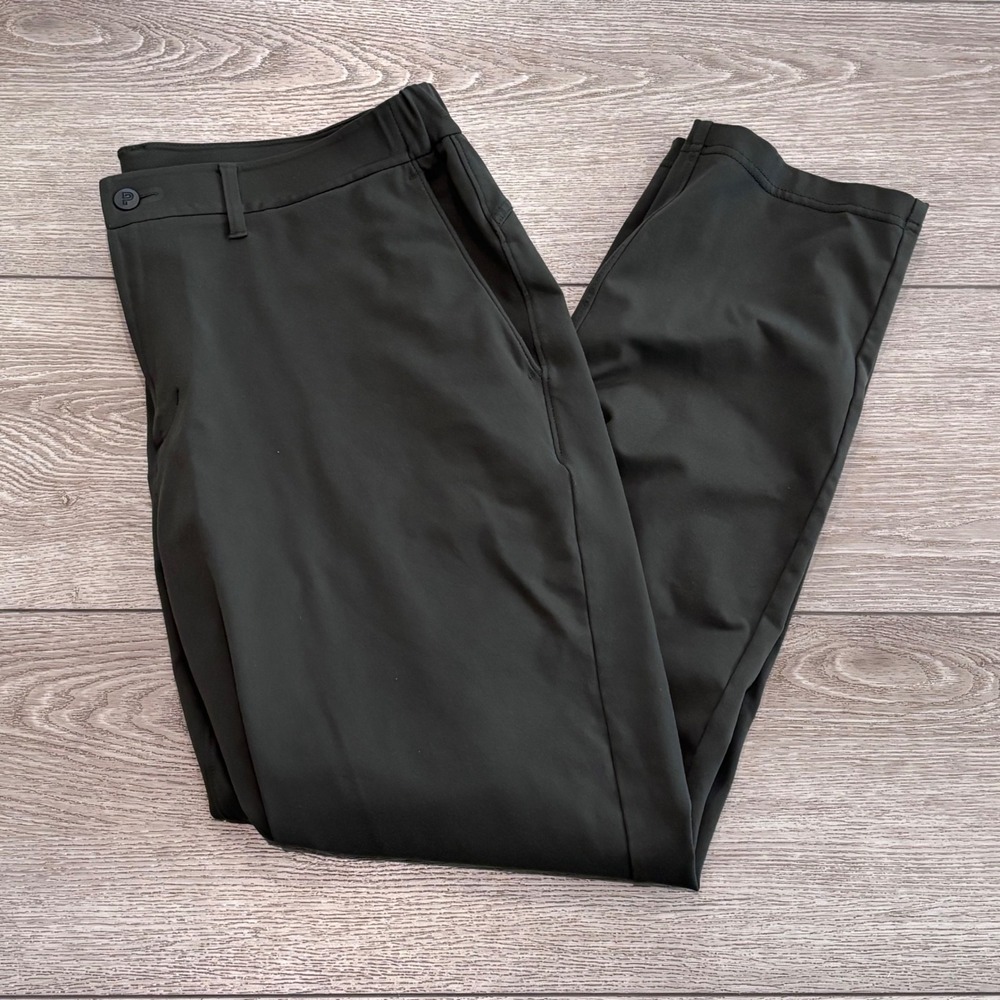 Public Rec All Day Every Day Pants Mens 36/30 Green Chino Stretch Preppy Casual
